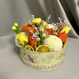 Aranjament floral de toamnă Dovlecel